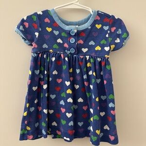 Hanna Andersson Multicolor Heart Dress